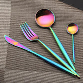 Arya Iridescent Cutlery Set | Yedwo Design